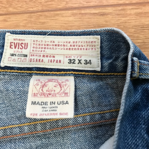 EVISU JEANS NO.4 Size 32 - Picture 10 of 15